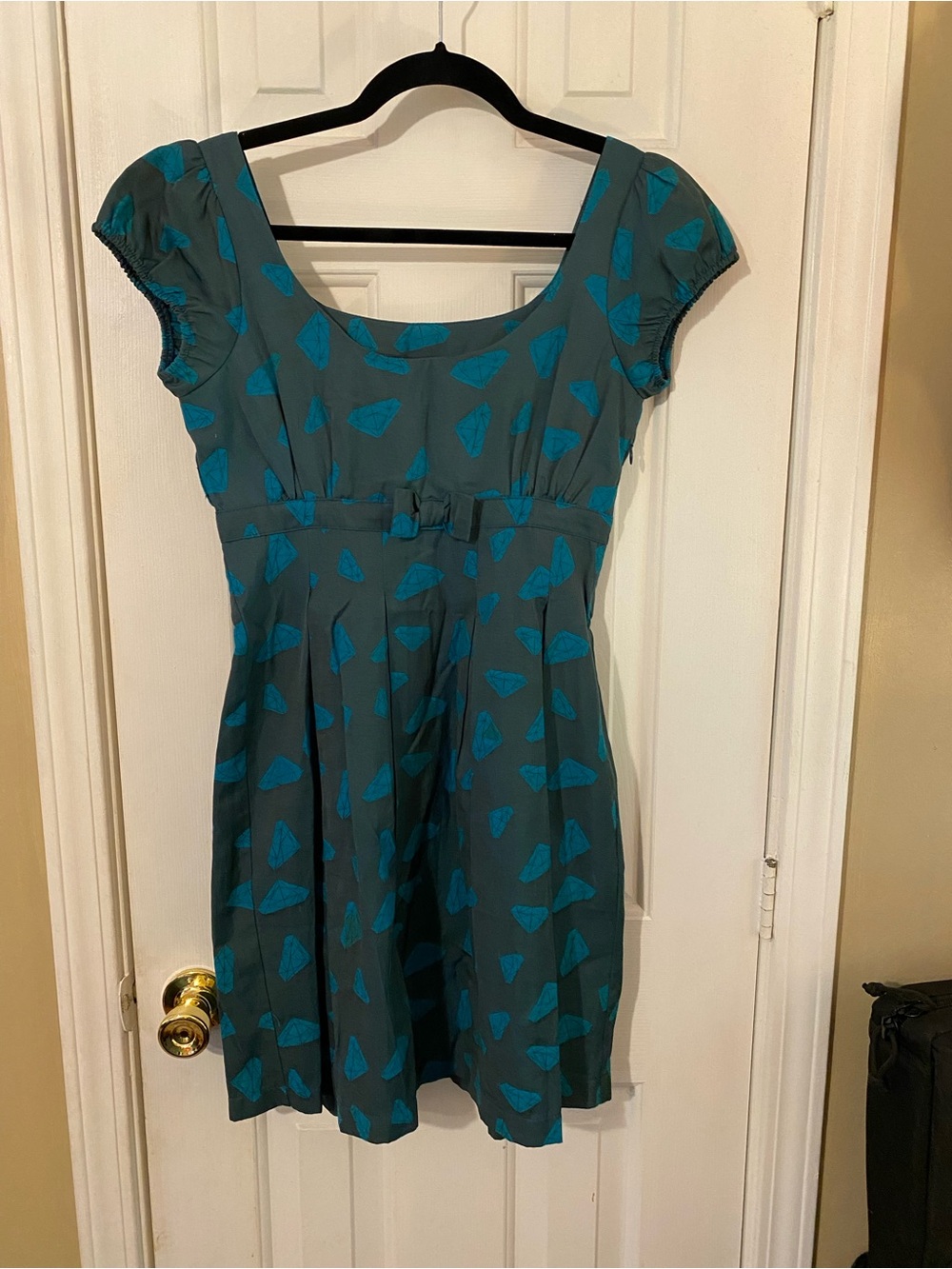 Vintage H&M diamond mini babydoll mini dress RARE